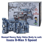 Nomad Heavy Duty Valve Body to suit Isuzu D-Max 5 Speed