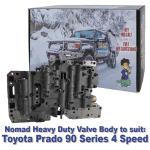 Nomad Heavy Duty Valve Body to suit Toyota Prado 90 Series 4 Speed