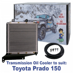 Heavy Duty Transmission Oil Cooler Kit to suit Toyota Prado 150 Series with 5 Speed and 6 Speed Auto