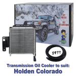 Heavy Duty Transmission Oil Cooler Kit suit Holden Colorado with 6L50 6 Speed Auto