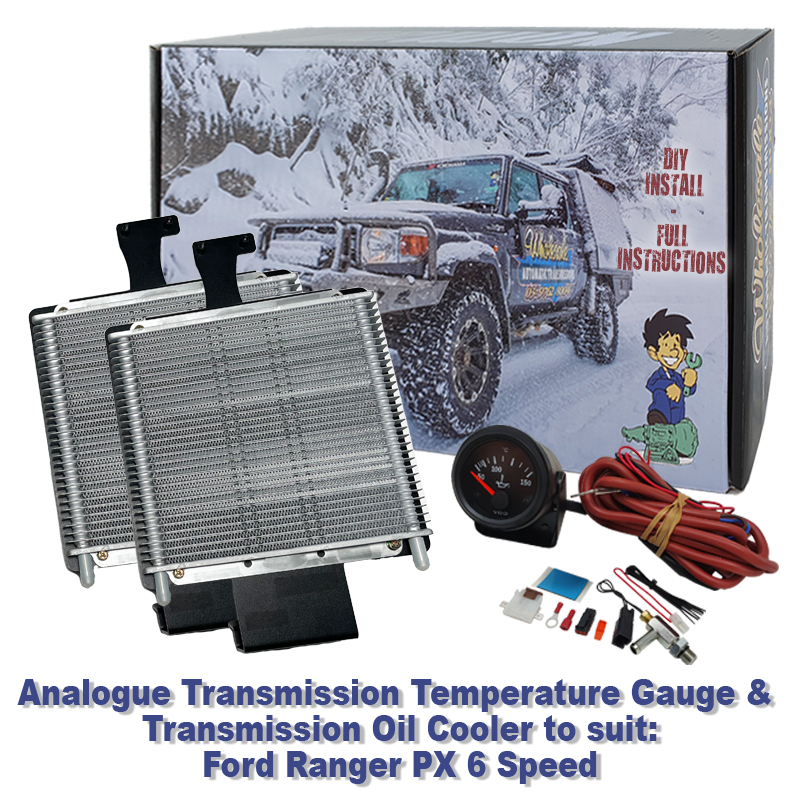 Ford Ranger PX 6 Speed Analogue Temp Gauge & Transmission Cooler (DIY Installation Box)