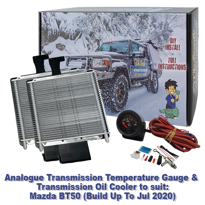 Mazda BT50 Analogue Temp Gauge & Transmission Cooler (Build Up To Jul 2020) (DIY Installation Box)