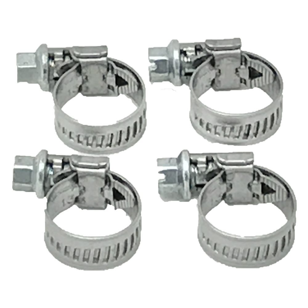4 x 8-16mm Screw Clamps