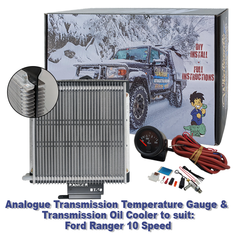 Ford Ranger 10 Speed Analogue Temp Gauge & Transmission Cooler (DIY Installation Box