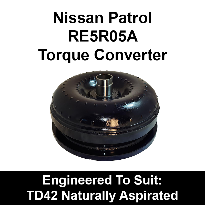 Torque Converter to suit Nissan RE5 - behind TD42 Naturally Aspirated