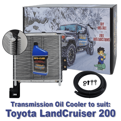 Toyota LandCruiser 200 Transmission Cooler (DIY Installation Box) & Fluid