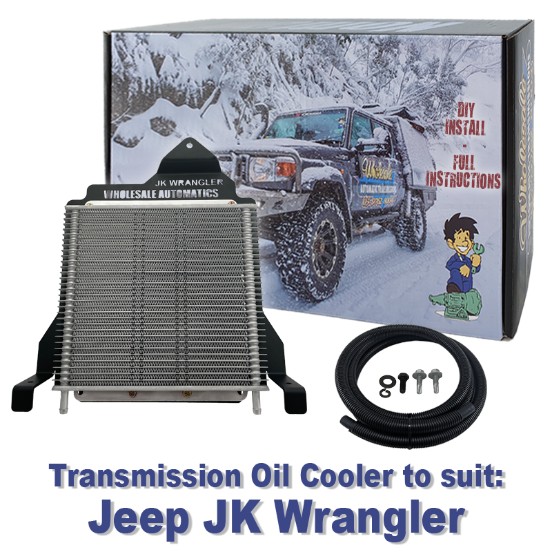 Jeep JK Wrangler Transmission Cooler (DIY Installation Box)