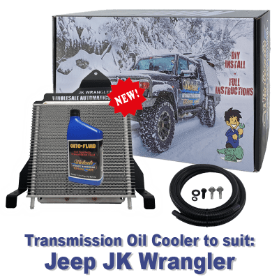 Jeep JK Wrangler Transmission Cooler (DIY Installation Box) & Fluid