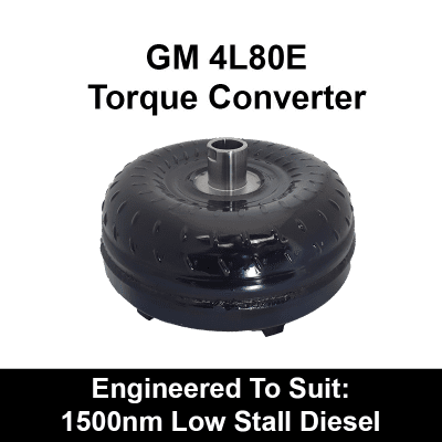 Torque Converter to suit GM 4L80E - 1500Nm