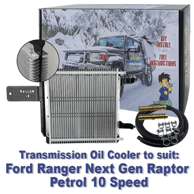 Ford Ranger Raptor Next Gen 10 Speed Petrol Transmission Cooler (DIY Installation Box)