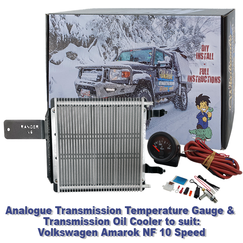 VW Amarok NF Diesel 10 Speed Analogue Temp Gauge & Transmission Cooler (DIY Installation Box)