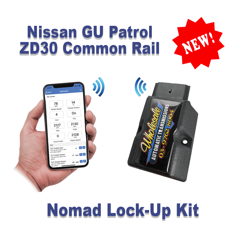 Nomad Lock Up Nissan GU ZD30 Common Rail