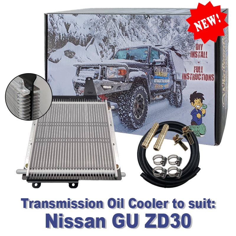 Nissan Y61 GU ZD30 Transmission Cooler (DIY Installation Box)