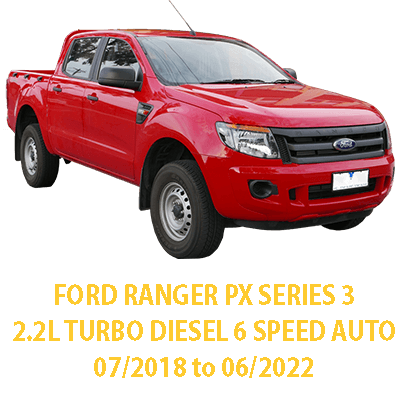 Ford Ranger PX 3.2L Turbo Diesel 6 Speed Auto